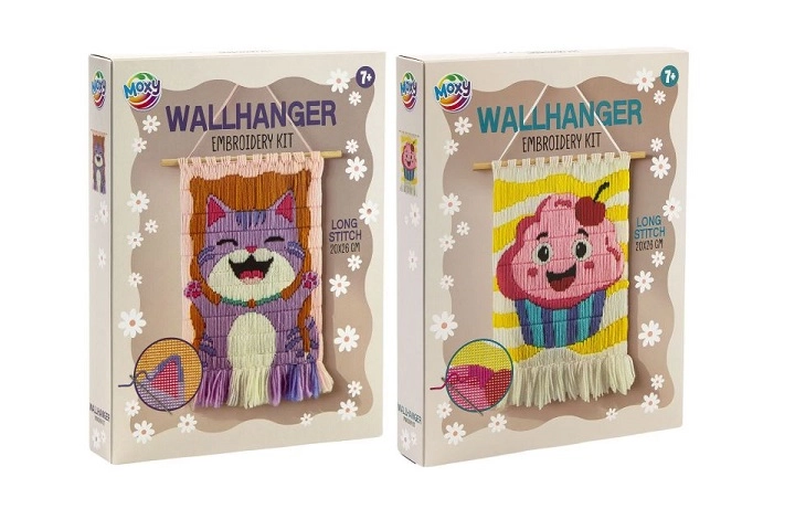 CCG vyšívací sada pro nástěnný obrázek – dlouhý steh (long stitch)