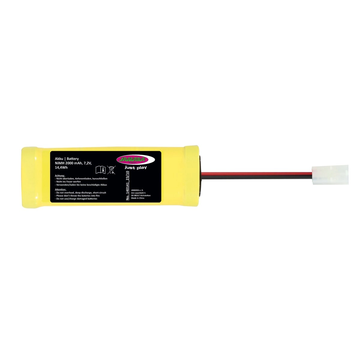 Akumulátor Jamara Racing Pack NiMH 7,2 V 2000 mAh s konektorem Tamiya