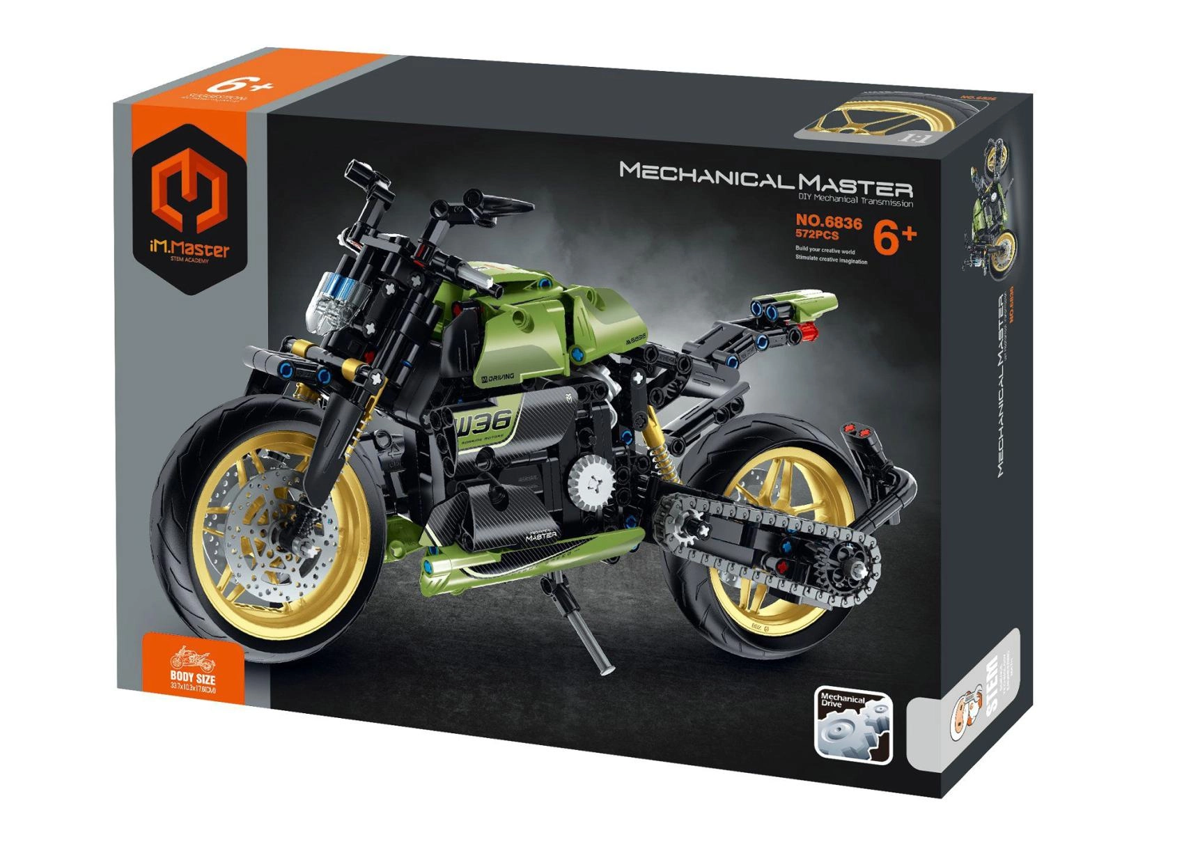 Stavebnice Motorka iM.MASTER 572 Dílů