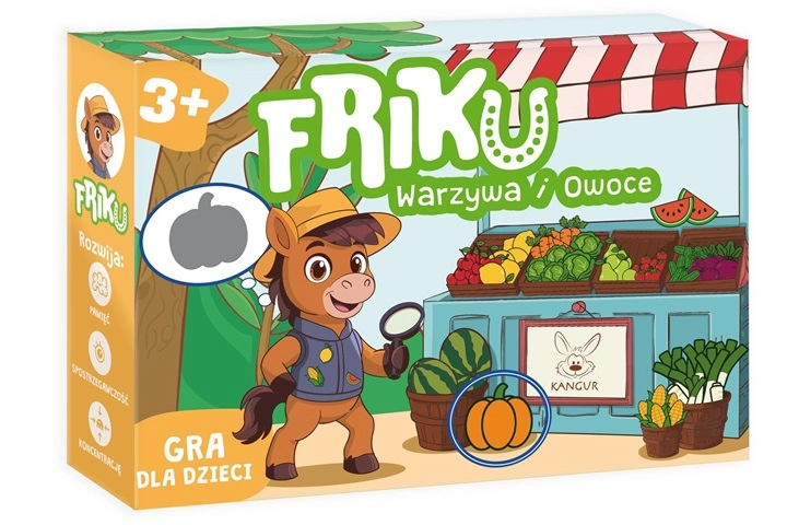 Friku – zelenina a ovoce (edukační hra pro děti)