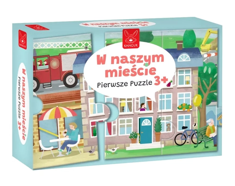 Levně První puzzle: Naše město – velká podlahová skládačka pro děti