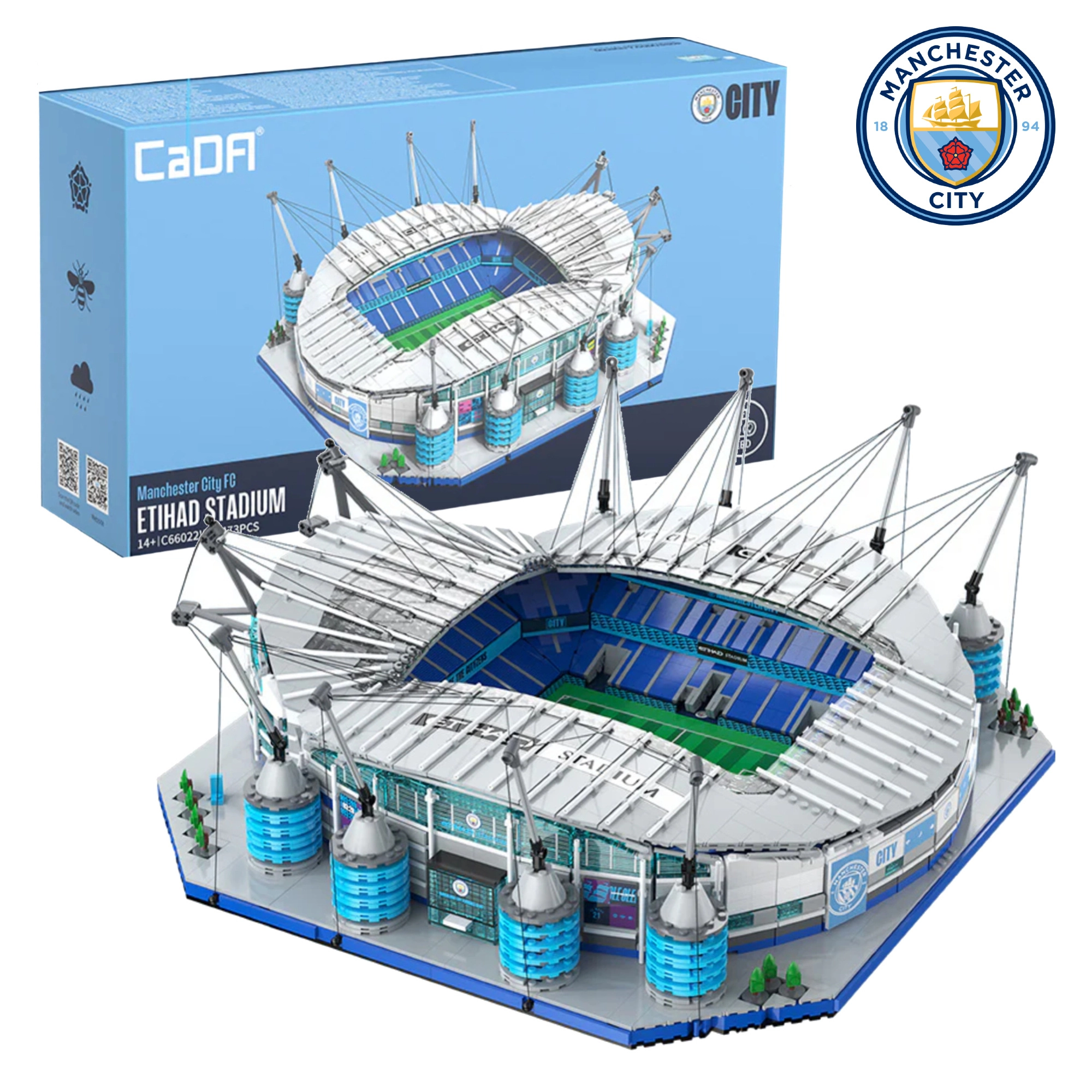 Stavebnice CADA Etihad Stadium MANCHESTER CITY 4473 dílků