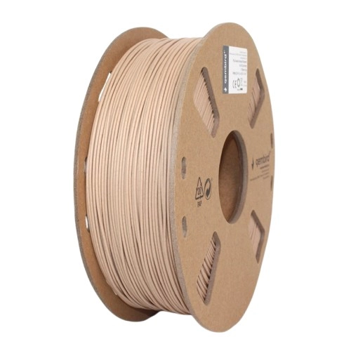 Gembird PLA, 1,75mm, 1kg, přírodní dřevo 3DP-PLA-WD-01-NAT