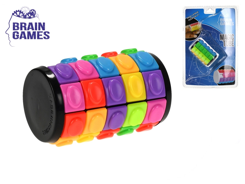 Mikro Brain Games hlavolam válec 6,5cm