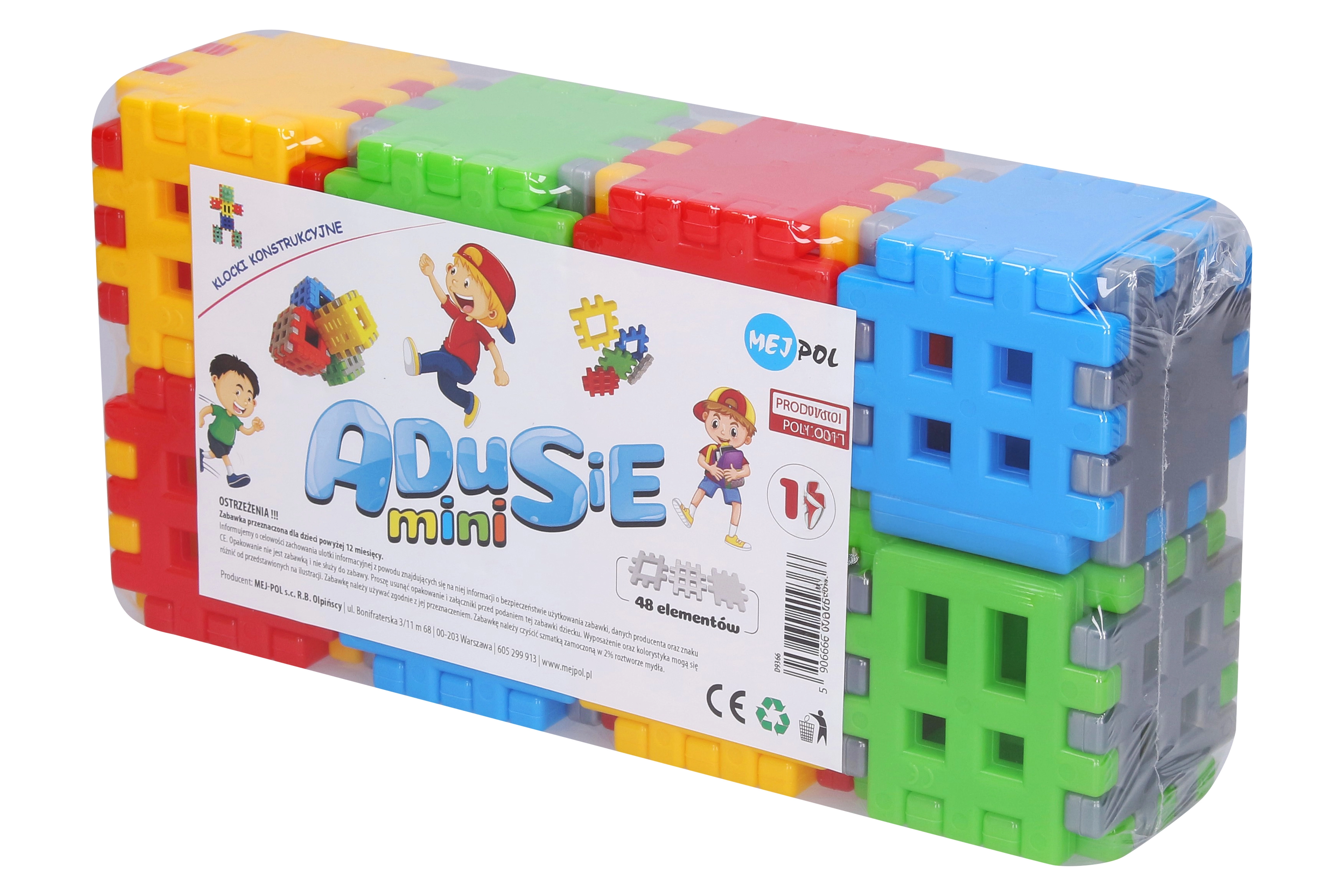 Stavebnice Mini 48 ks 6,5x6,5 cm