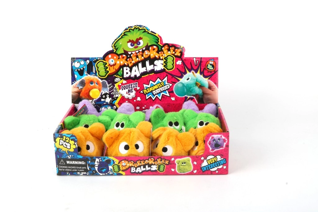 Mačkací příšerka pro zábavu a relaxaci