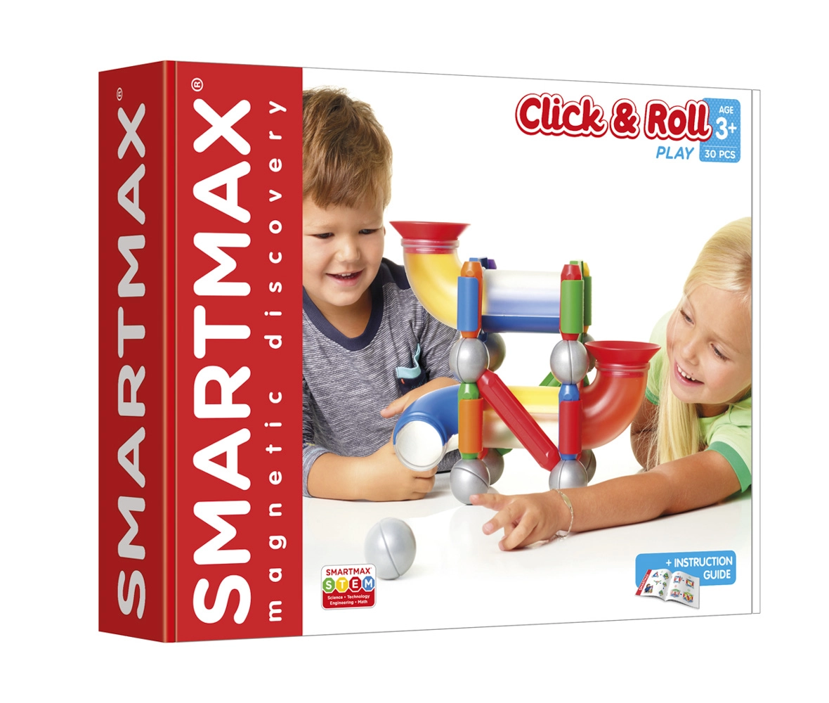 Levně SmartMax magnetická stavebnice dráha pro kuličku 30 ks