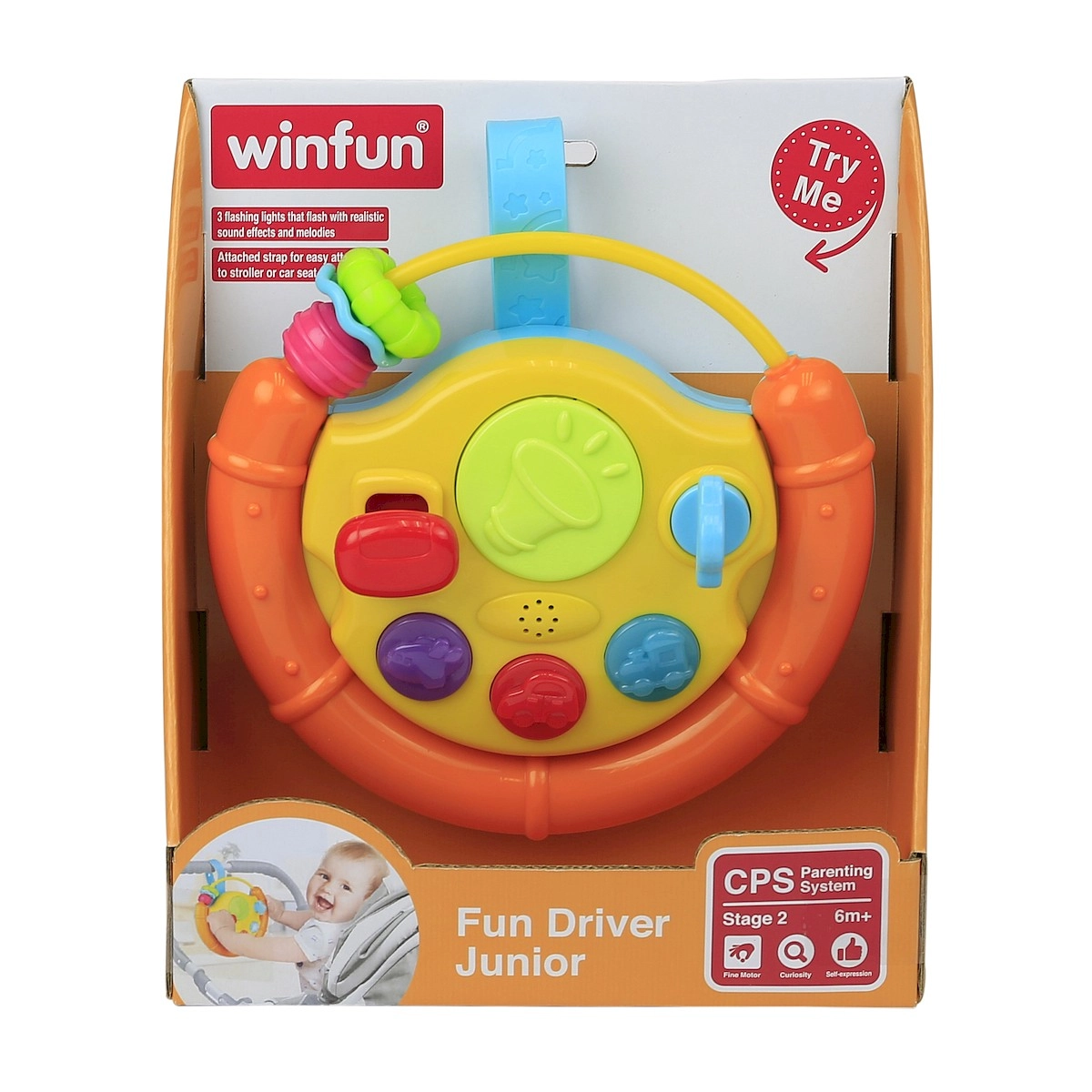 Smily Play s melodii Volant - oranžový