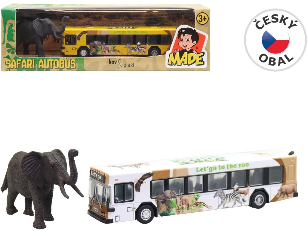 Safari autobus se zvířátkem