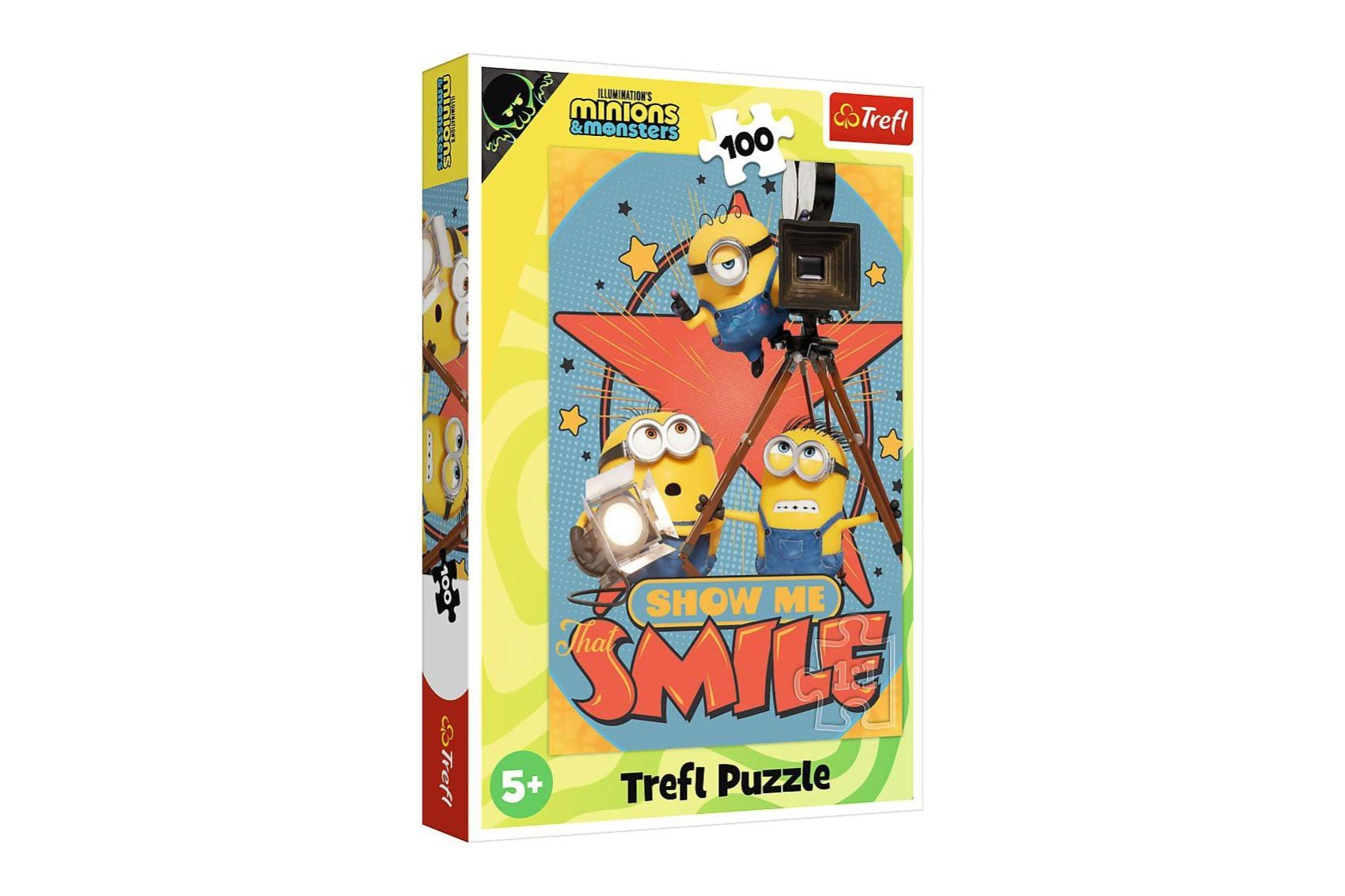 Puzzle Mimoni a příšery 100 dílků 27,5 × 41 cm