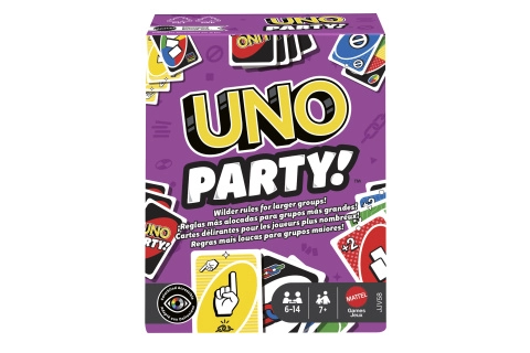 uno party – speciální párty edice karetní hry