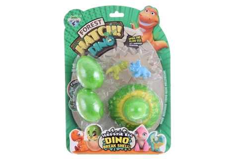 Sada dinosaurů ve vajíčku s hnízdem