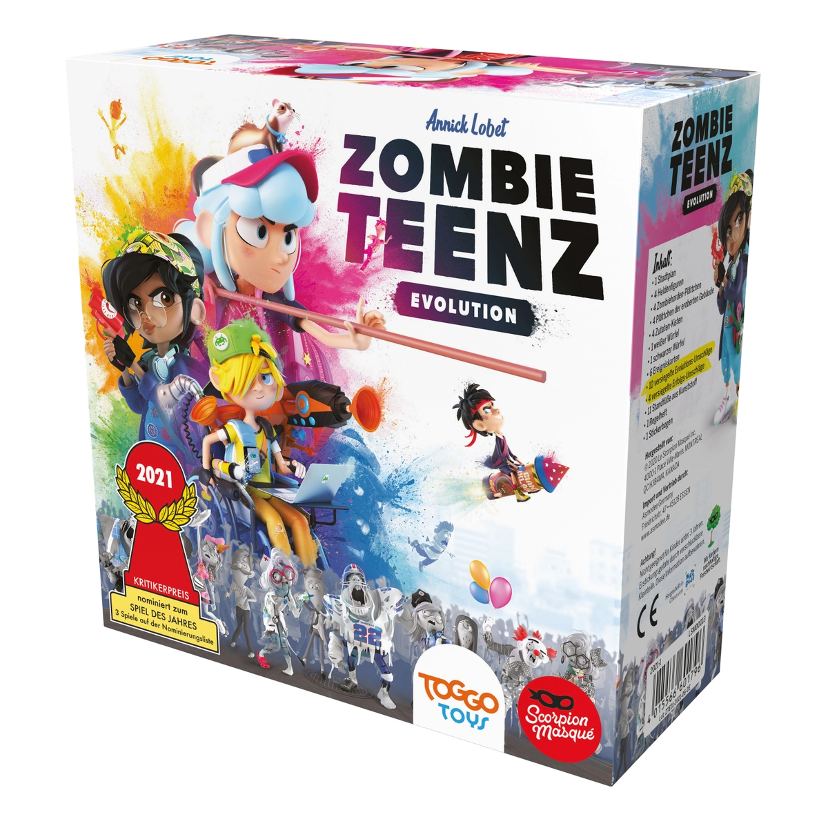 Asmodee Zombie teenz evolution – kooperativní desková hra