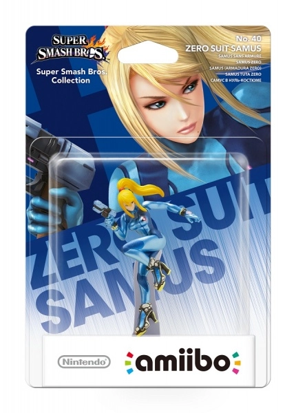 Amiibo Zero Suit Samus – Super Smash Bros.