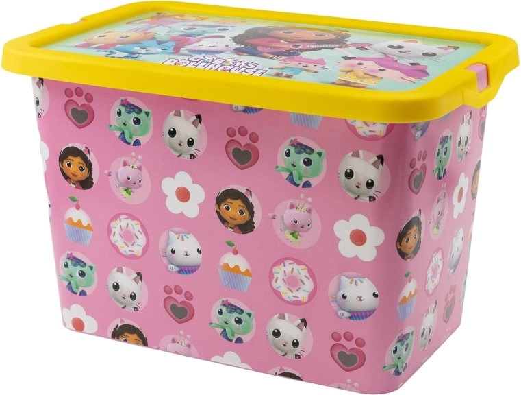 plastový úložný box 7 l gabinin kouzelný domek