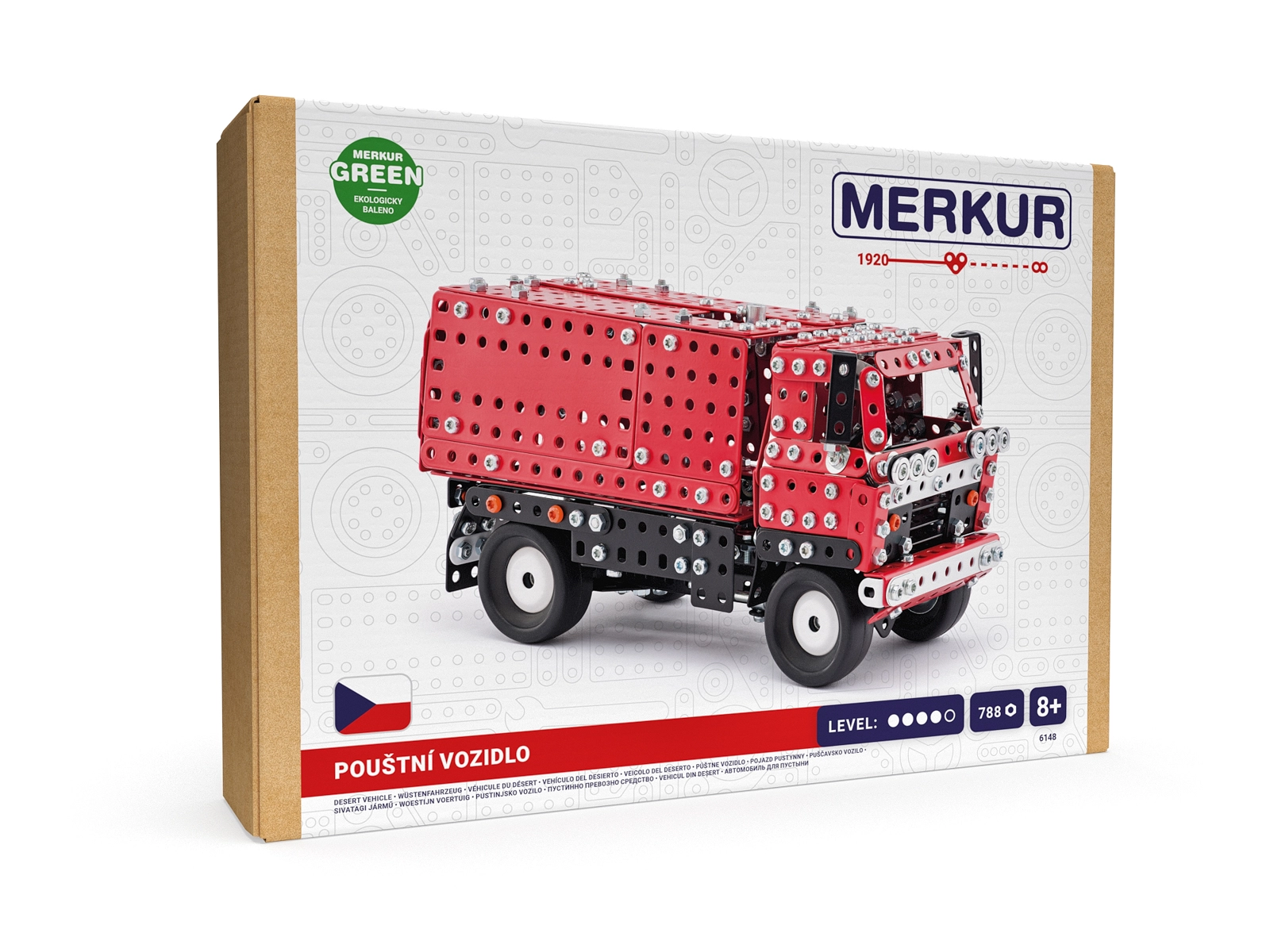 Levně Merkur pouštní vozidlo 4x4