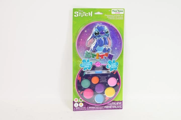 Stitch sada lesků na rty v mini kosmetické taštičce