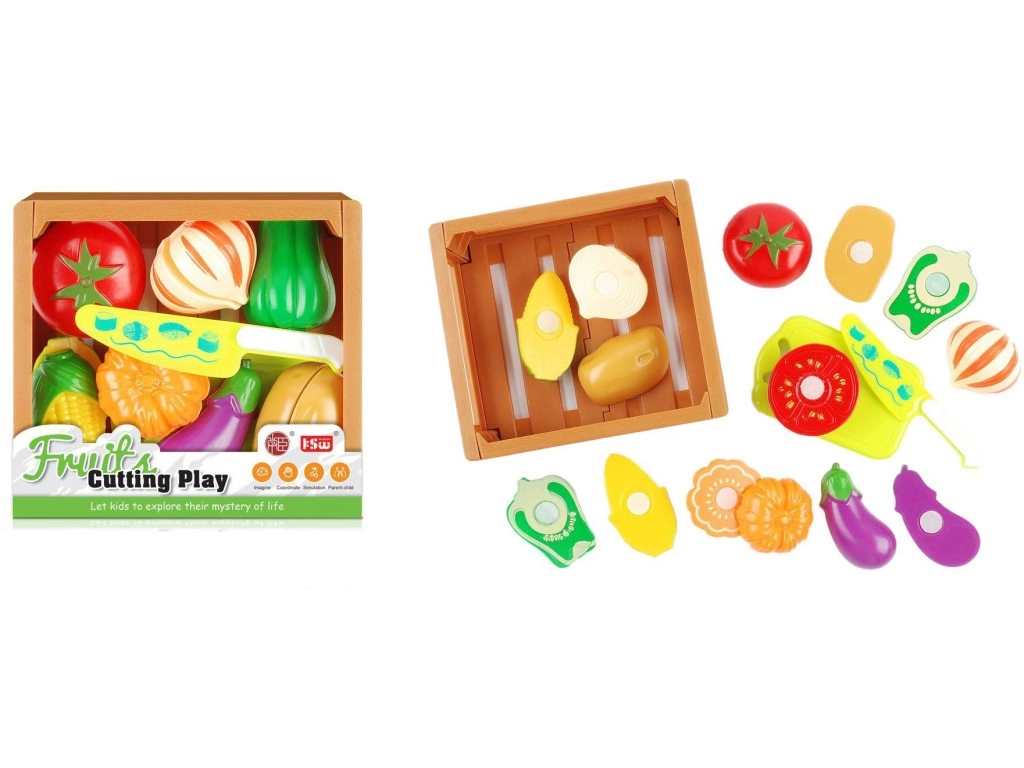 Bedýnka s potravinami pro dětskou kuchyňku