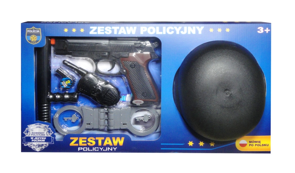 Policejní set s polským hlasovým modulem