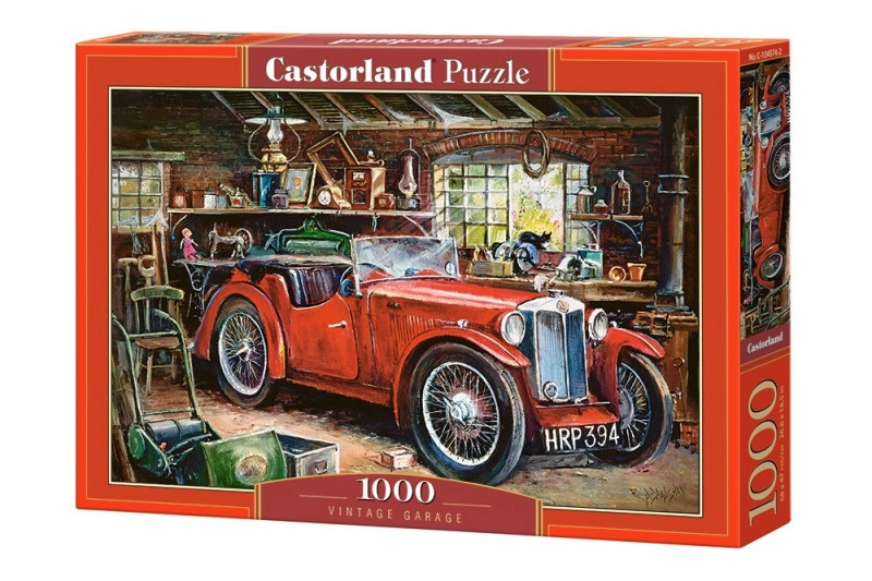 Levně Puzzle 1000 dílků Vintage Garage