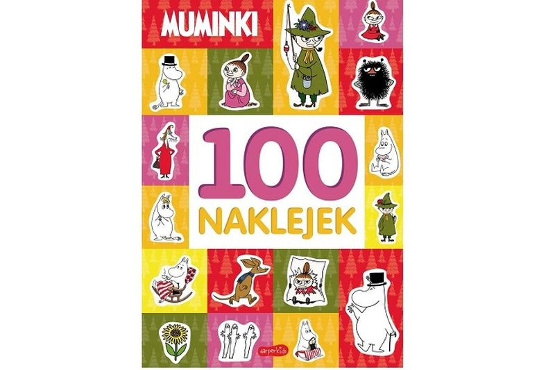 100 nálepek Mumínci