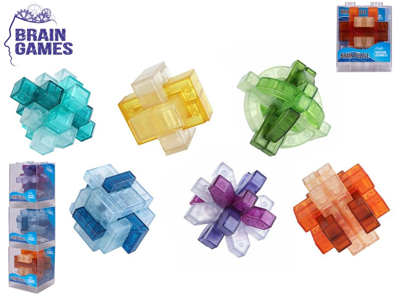 Hlavolamová kostka Brain Games 7 cm