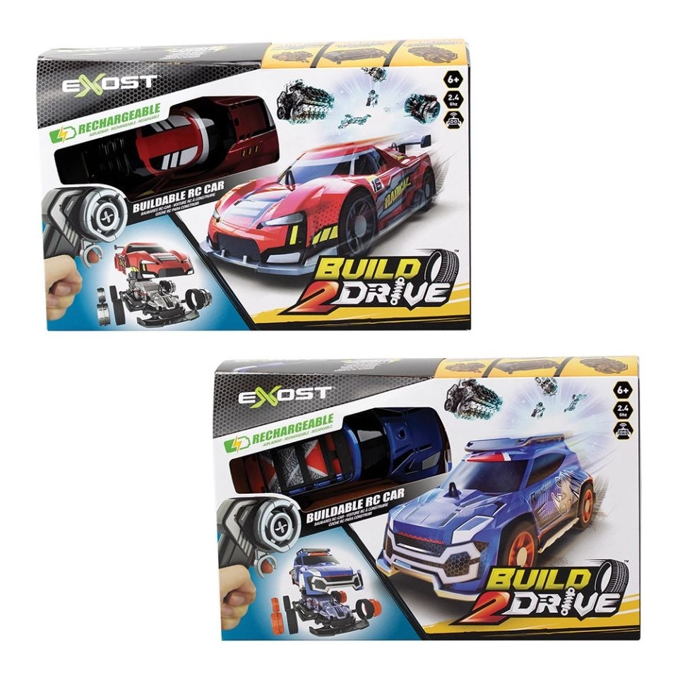 R/C závodní auto Build2 Drive 1:24 s rychlonabíjením