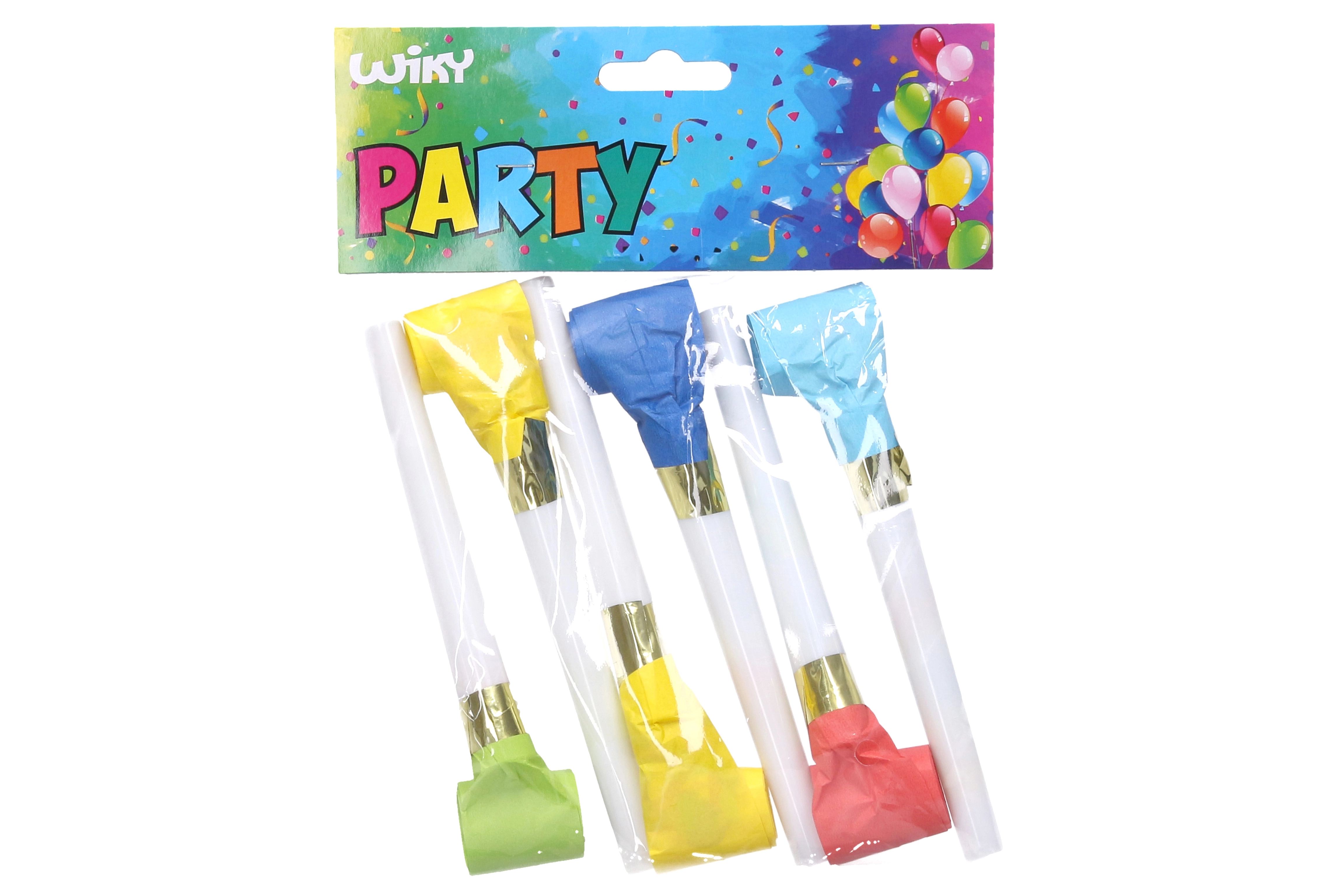 Levně Wiky Párty frkačky s konfetami 6 ks