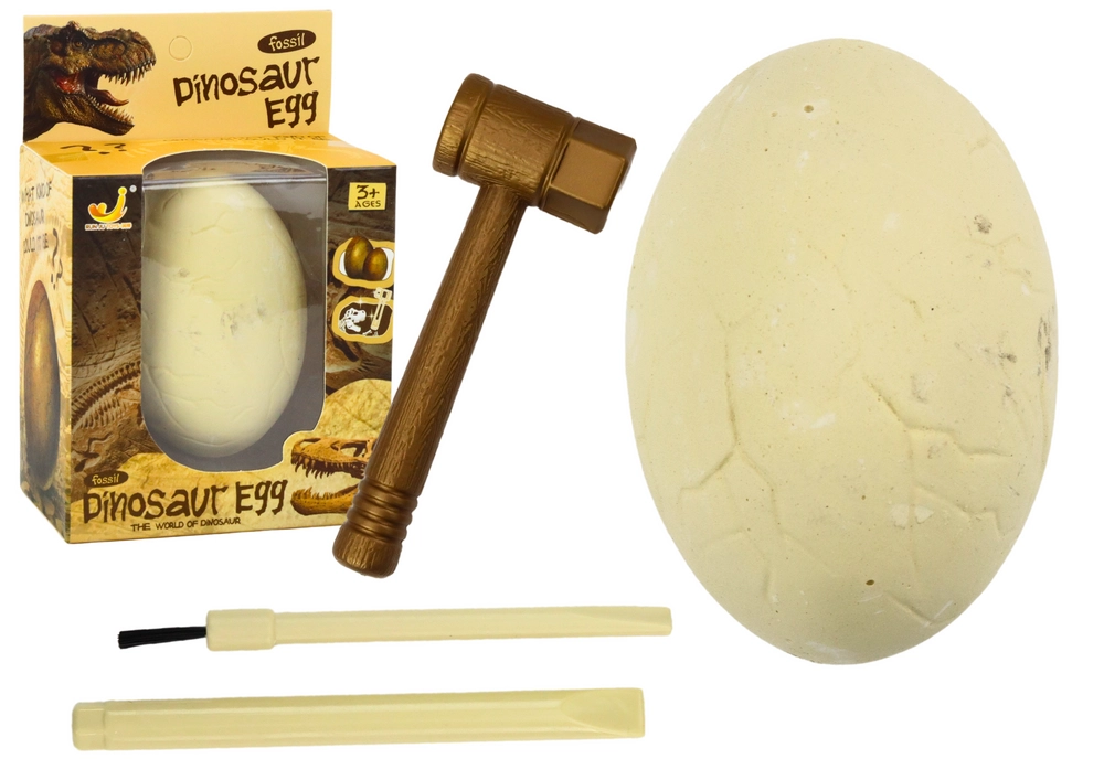 LEAN Toys Archeolog Set Dinosaur Egg Excavation Fosilní nástroje