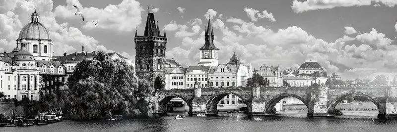 Interdruk panoramatické puzzle Praha 1000 dílků