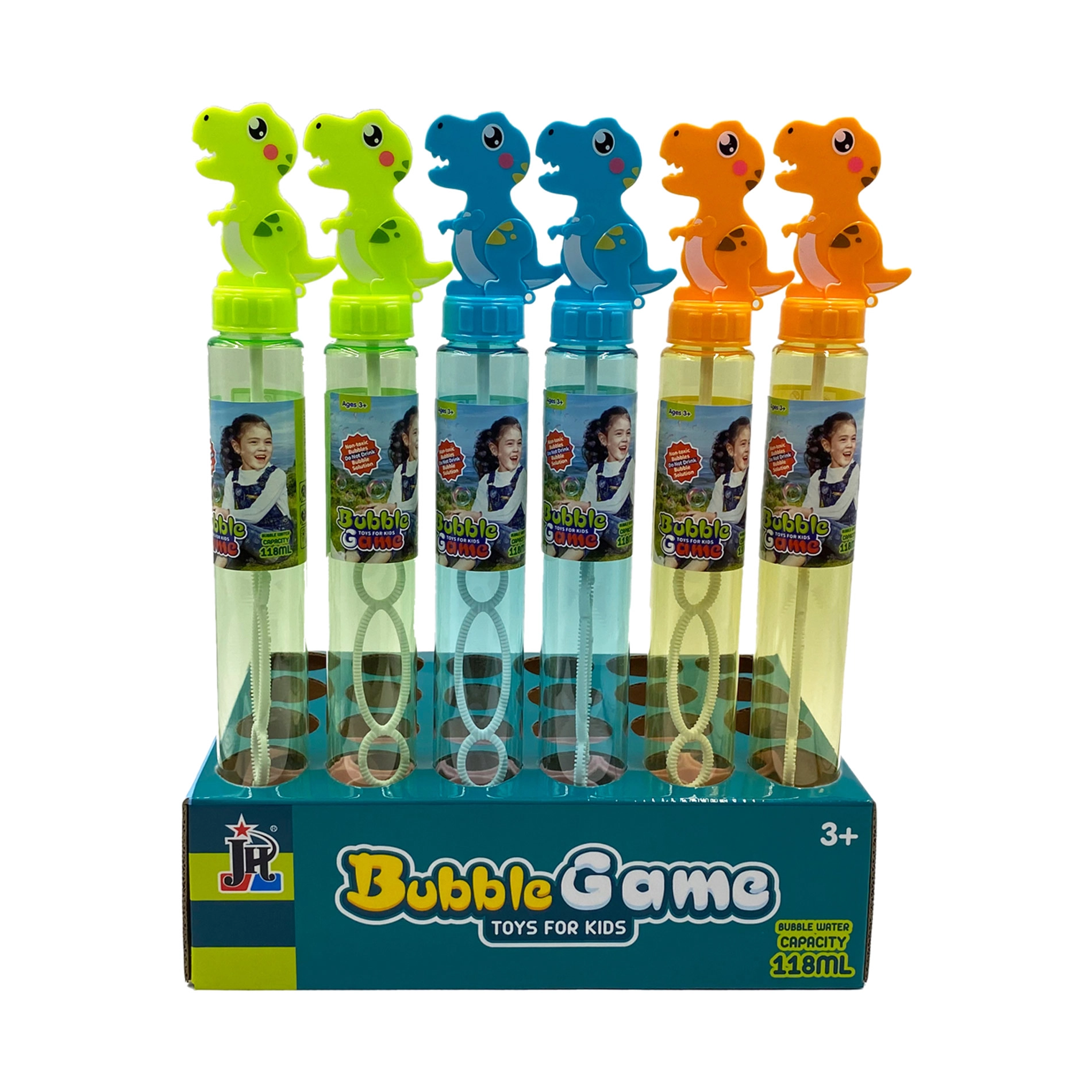 Bublifuk s dinosaury 118 ml