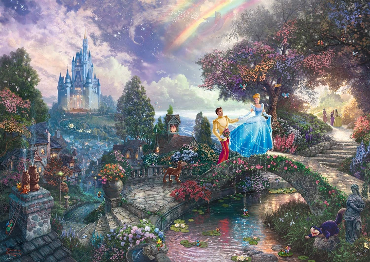 Puzzle Popelka: Přání ve snu 1000 dílků