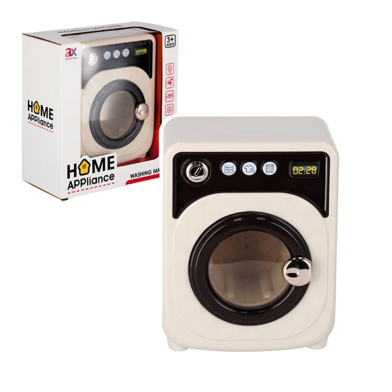 Hračkářská pračka na baterie se světelnými a zvukovými efekty