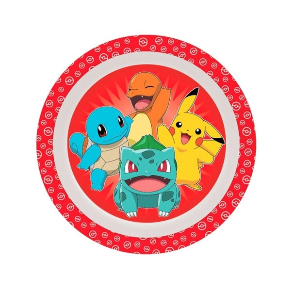 Talíř s motivem Pokémon