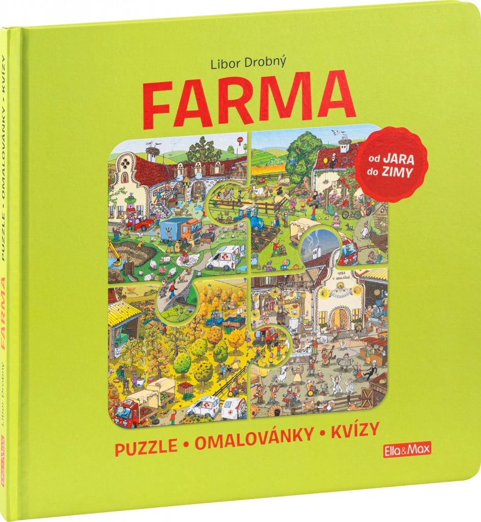 Levně Farma - zábavná knížka plná aktivit a kvízů