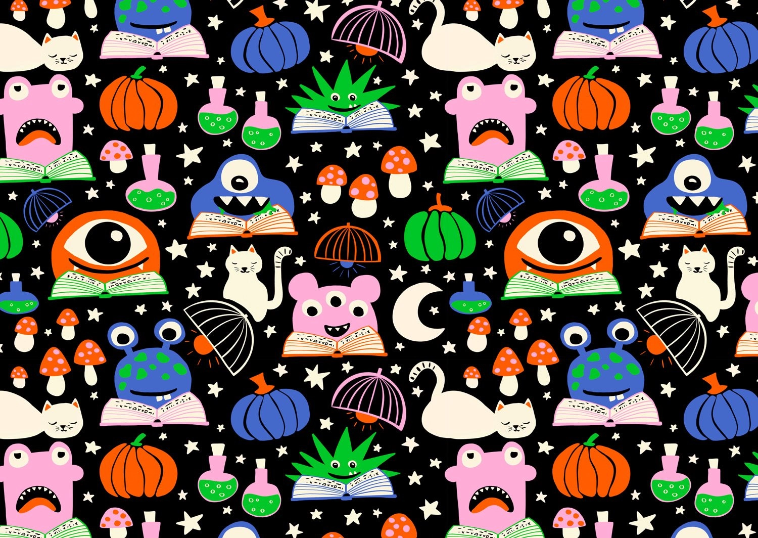 ENJOY Příšerky v práci 1000 dílků