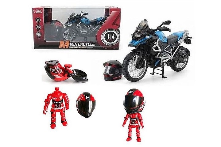 Kaskadérská sada s tříkolovým motocyklem