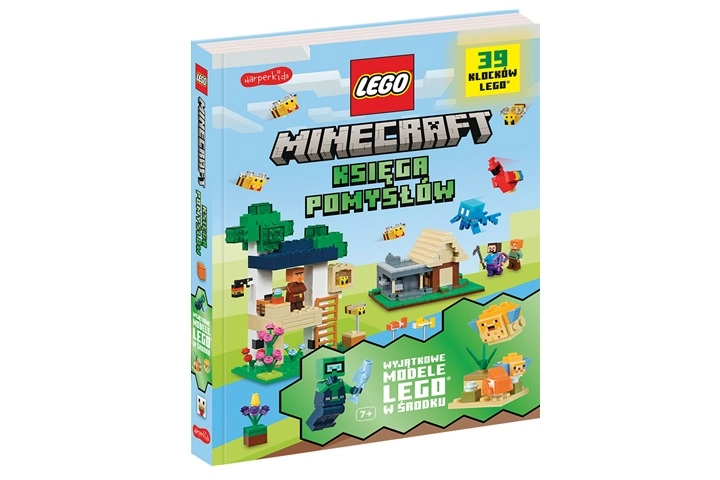 LEGO Minecraft kniha nápadů s minisetem