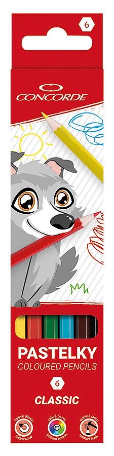 Pastelky CONCORDE Classic 6 ks CONCORDE