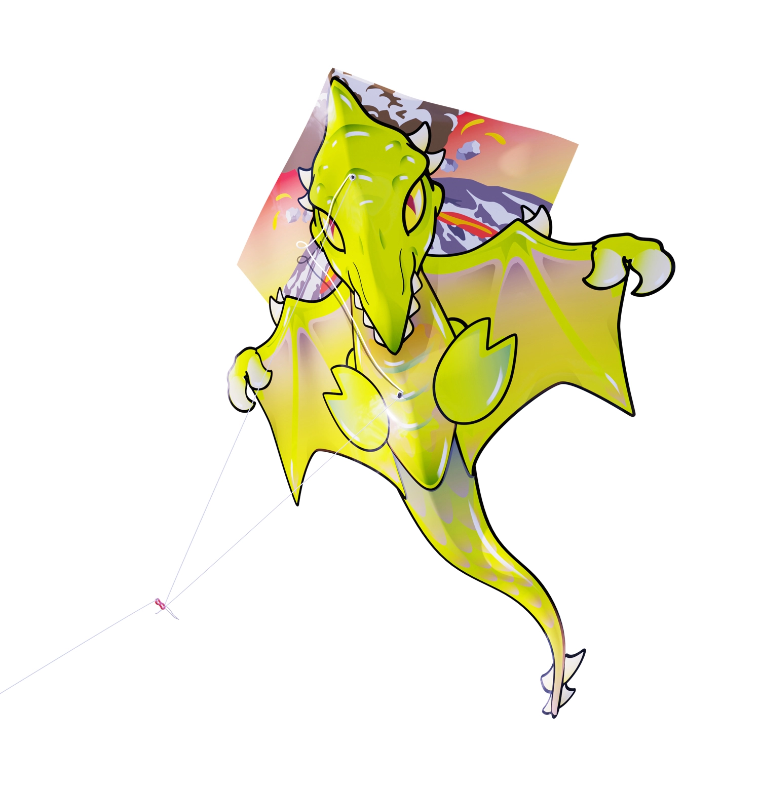 Létající drak Pop Up Pteranodon 57 × 55 cm