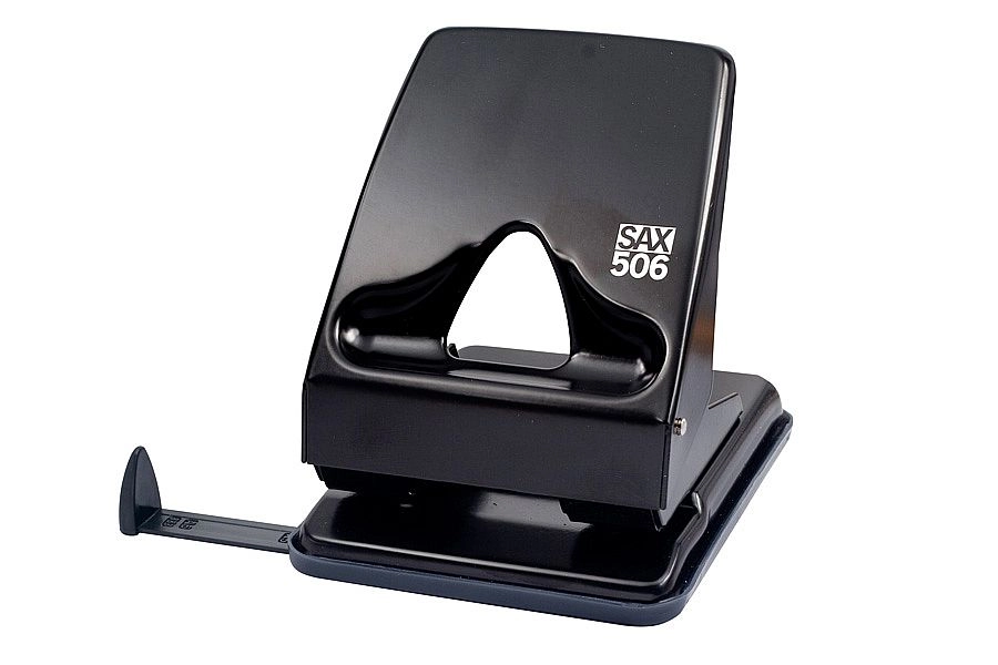 Děrovačka SAX 506 černá