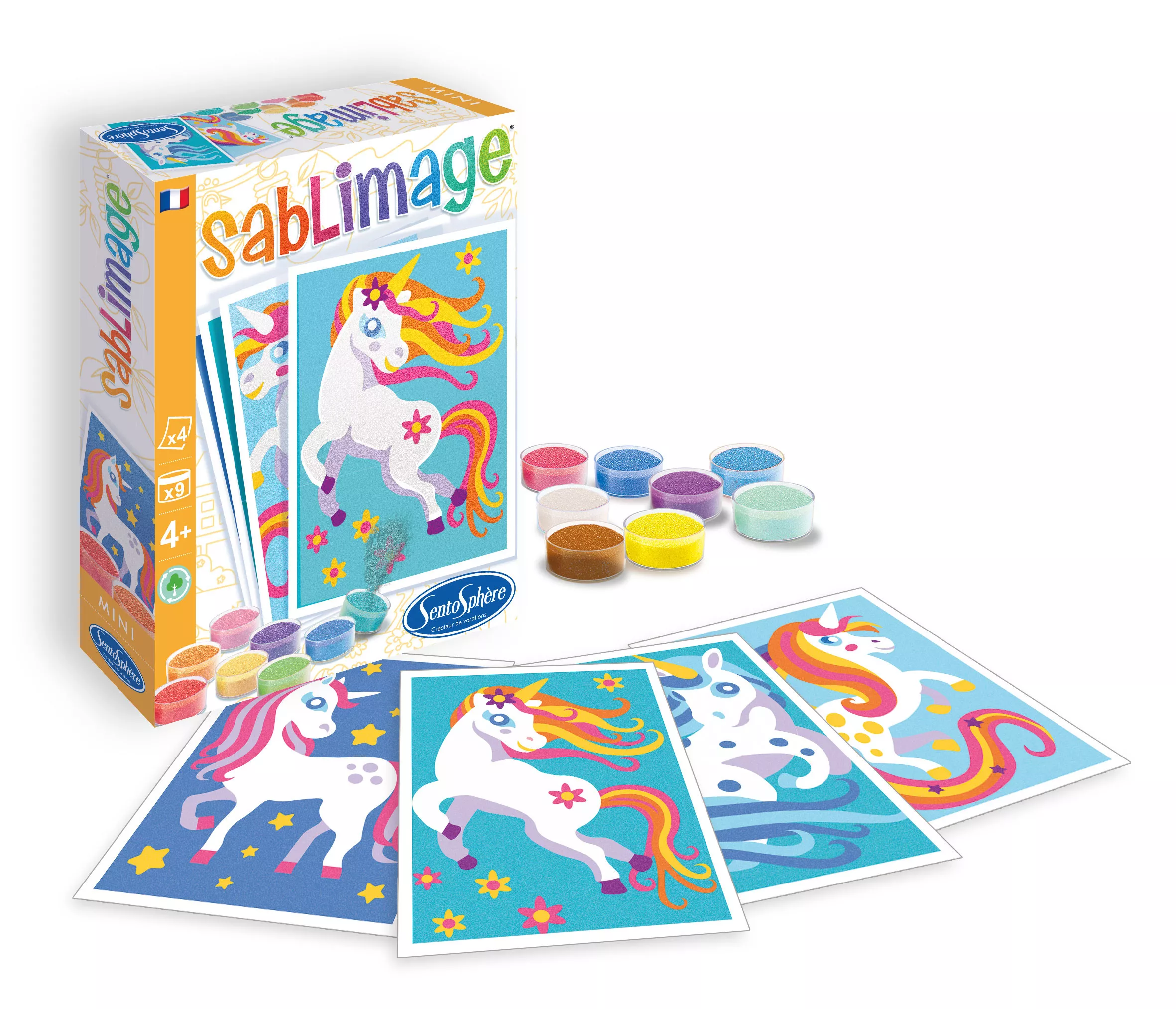 Sablimage mini - Jednorožci Montessori