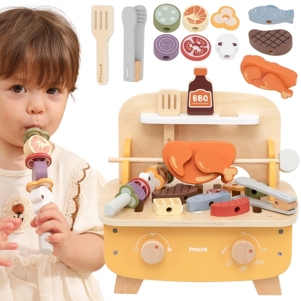 Viga PolarB dřevěný grilovací set BBQ