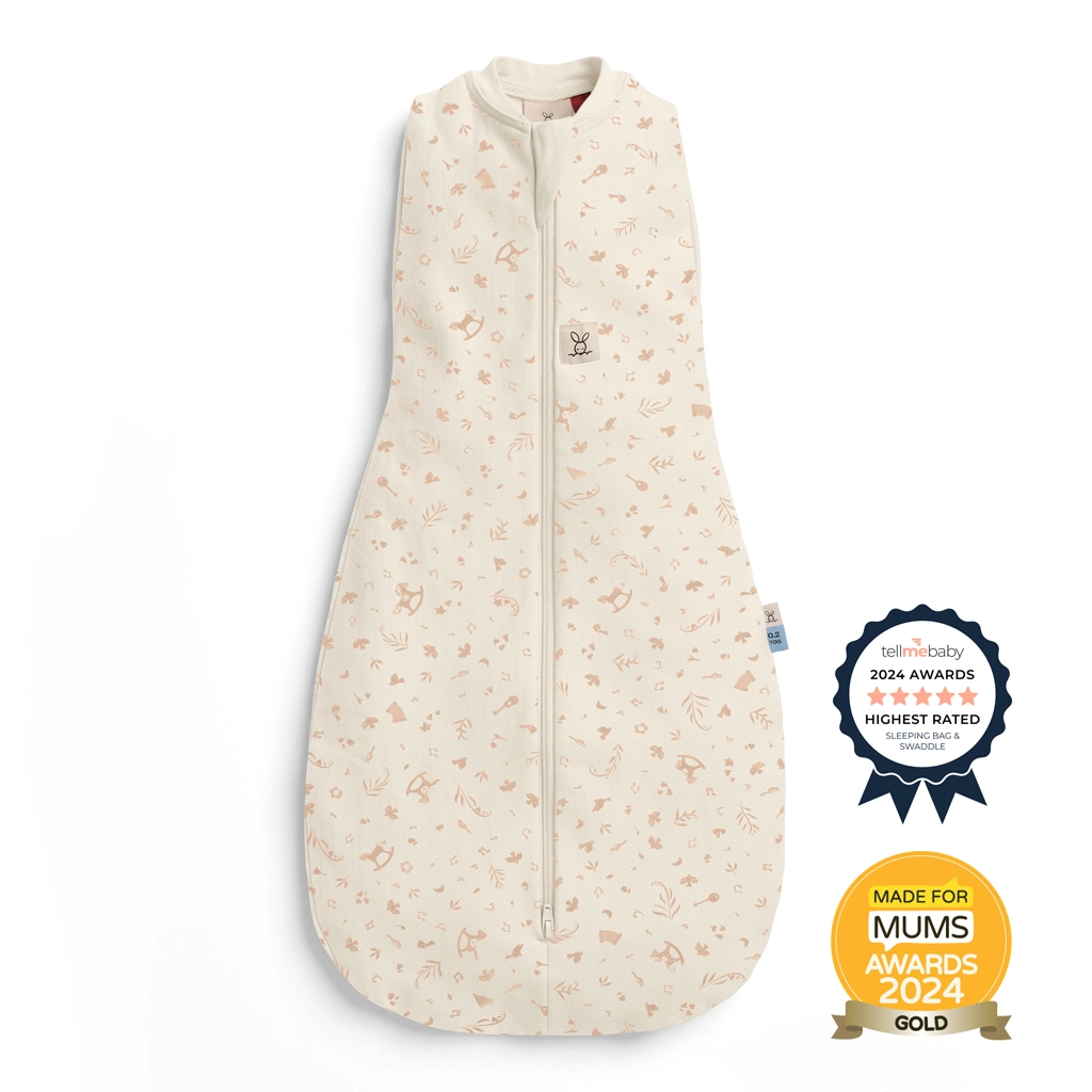 ErgoPouch zavinovačka a spací pytel 2v1 Cocoon Lullaby 0,2 TOG