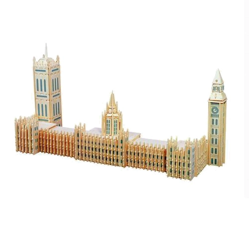 Woodcraft dřevěné 3D puzzle BIG BEN