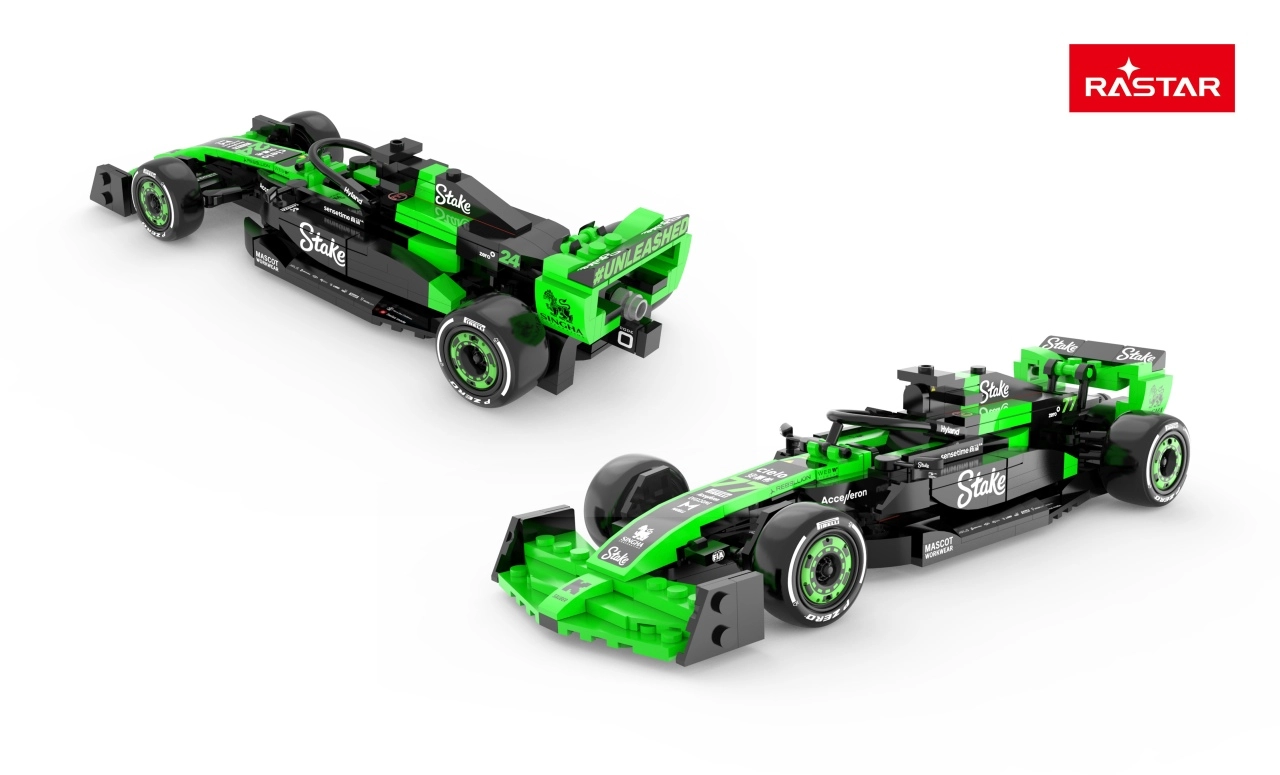 Stavebnice formule 1:24 STAKE F1 Team KICK Sauber C44 zelená Rastar