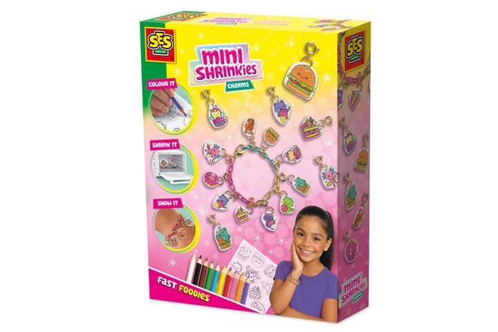 SES MiniShrinkies přívěsky Fastfood