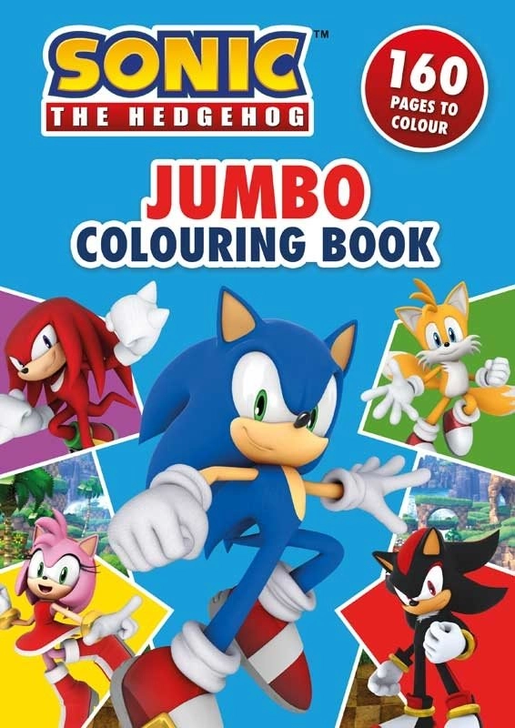 Kniha omalovánek Ježek Sonic