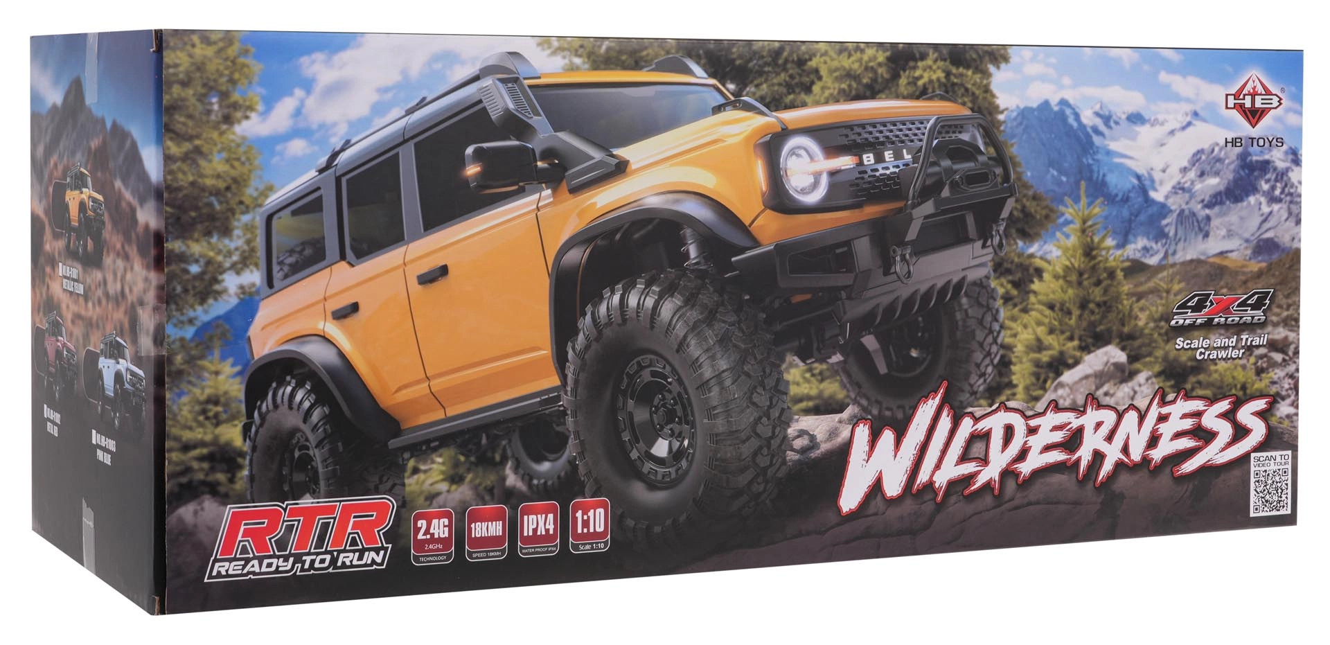 rc auto WILDERNESS 1:10 off-road crawler 4x4