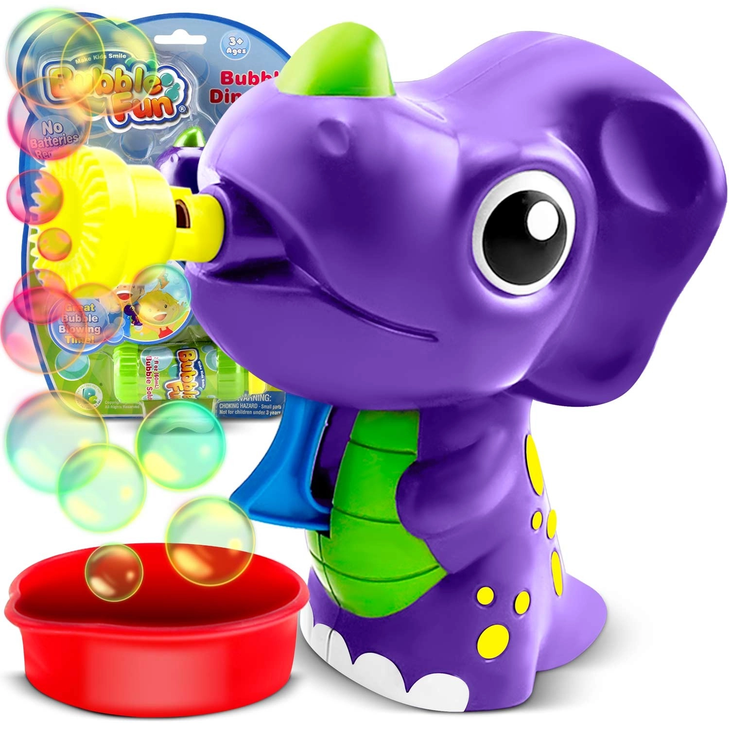 Ricokids triceratops stroj na bubliny